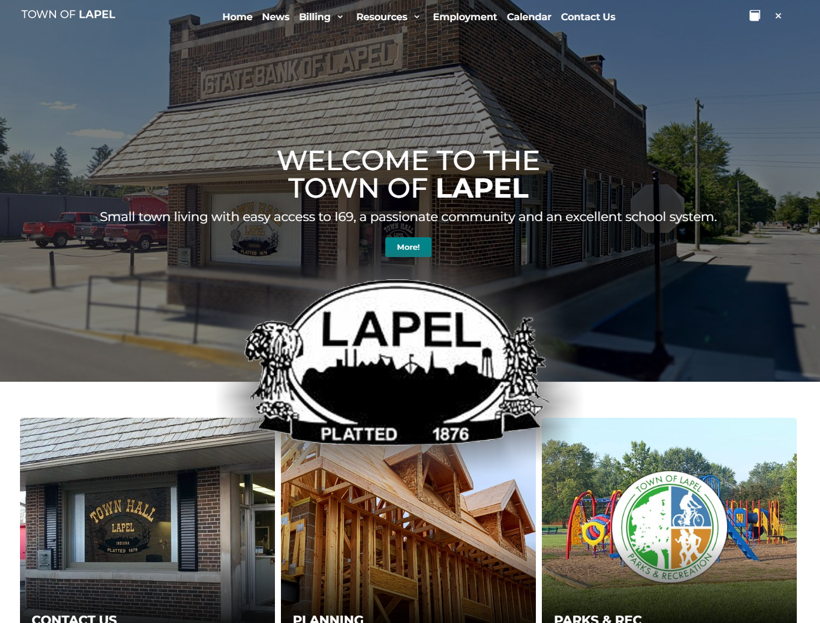 Town of Lapel Logo